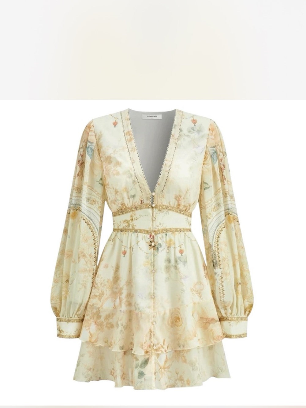 Commense Floral Mini Dress Size XS (NWT)🌸